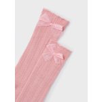 Mayoral rózsaszín térdig érő masnis zokni