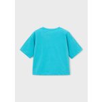 Mayoral türkiz rövid ujjú póló 