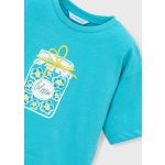 Mayoral türkiz rövid ujjú póló 