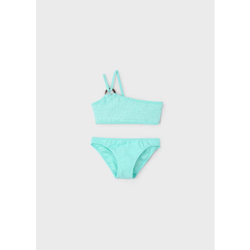 Mayoral türkiz bikini fodorral 
