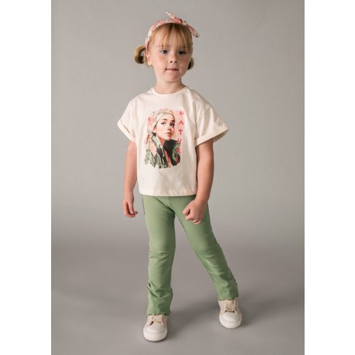 Mayoral zöld enyhén bőszárú leggings