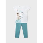 Mayoral zöld leggings és tunika szett 