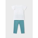 Mayoral zöld leggings és tunika szett 