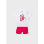 Mayoral piros leggings és póló szett 