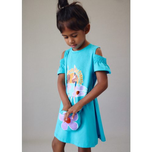 Mayoral kék mintás nyári ruha