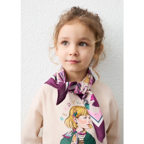 Mayoral mintás felső sállal