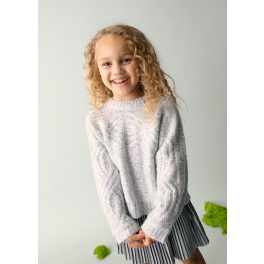 Mayoral gyönyörű szürke csillogó pulóver