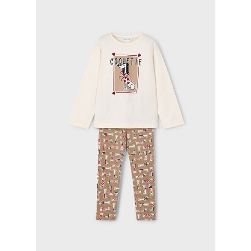 Mayoral kutyás leggings és felső szett 