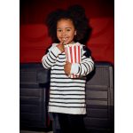 Mayoral kötött fekete-fehér hosszított pulóver