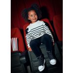 Mayoral kötött fekete-fehér hosszított pulóver