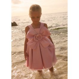 Abel&Lula gyönyörű rózsaszín virágos alkalmi ruha 