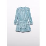 Abel&Lula pliszírozott szoknya és blúz szett 
