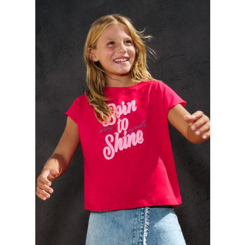 Mayoral piros feliratos póló