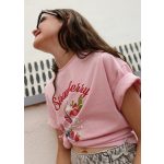 Mayoral rózsaszín laza szabású póló 