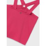 Mayoral bordázott pink top