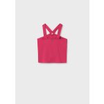 Mayoral bordázott pink top