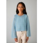 Mayoral türkiz színű kötött felső toppal