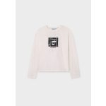 Mayoral hosszú ujjú felső flitterekkel és gyöngyökkel