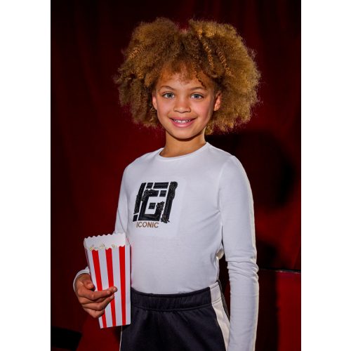 Mayoral hosszú ujjú felső flitterekkel és gyöngyökkel