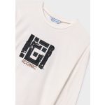 Mayoral hosszú ujjú felső flitterekkel és gyöngyökkel