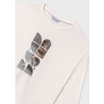 Mayoral fehér alapon mintás felső