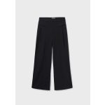 Mayoral bőszárú elegáns fekete nadrág 